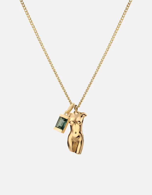 Art Deco - Inspired Women's Rings with Geometric Shapes in 14K GoldFemme Quartz Necklace, Gold Vermeil