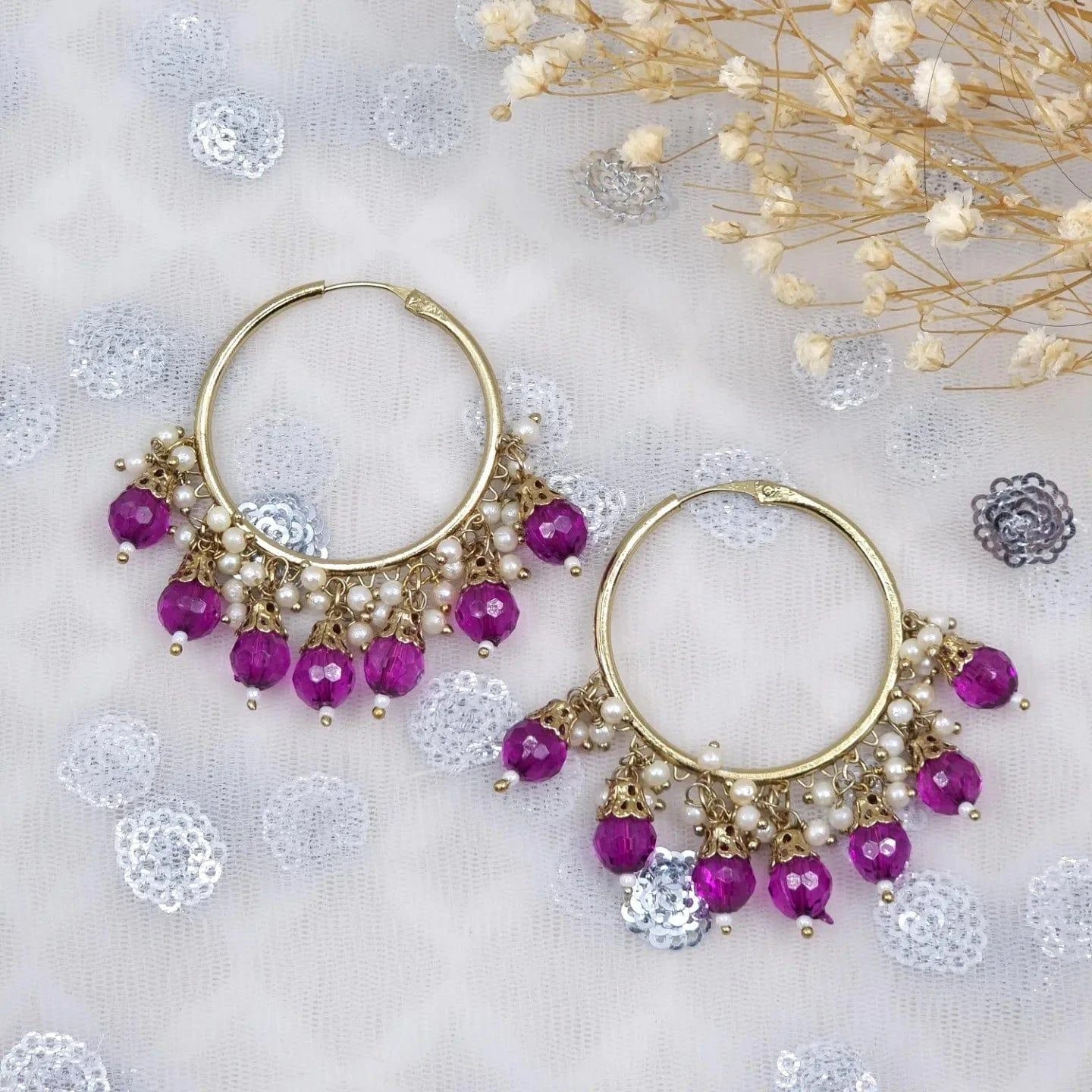 Hypoallergenic hoop earringsSanjana- Hoop Earrings