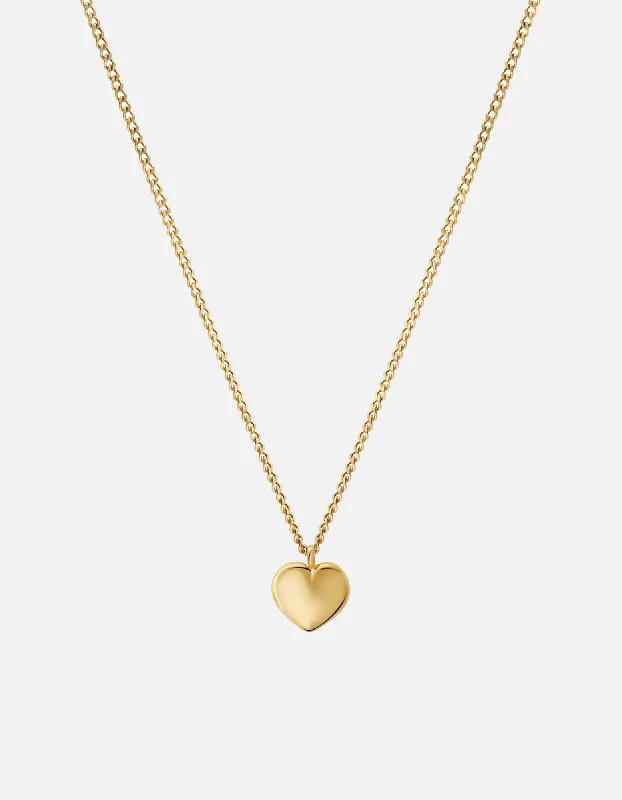 Women's Rings with Hidden Compartments for Secret KeepsakesCarino Heart Necklace, Gold Vermeil