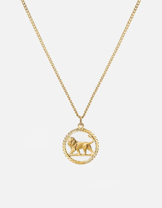 Diamond - Encrusted Women's Rings for Special Occasions in 18K GoldLev Lion Necklace, Gold Vermeil