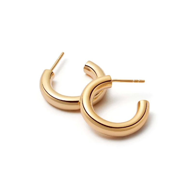 Hypoallergenic hoop earringsBold Hoop Earrings 18ct Gold Plate