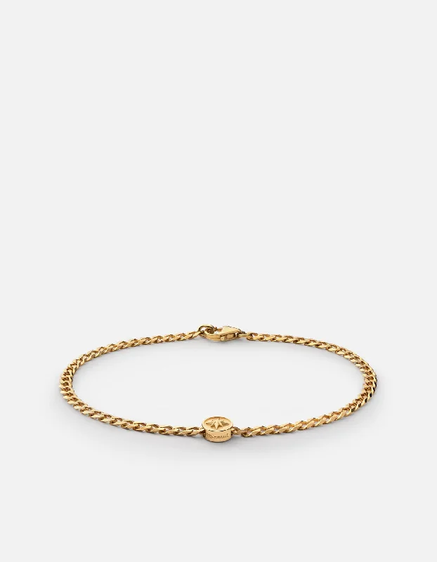 Women's Infinity Symbol Rings in Rose Gold for a Romantic TouchNorth Star Chain Bracelet, Gold Vermeil