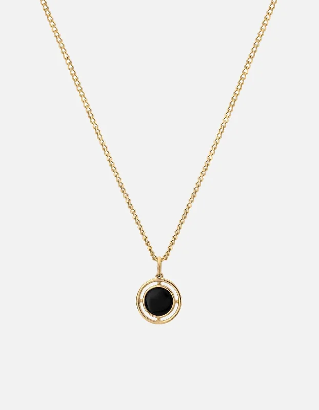 Women's Infinity Symbol Rings in Rose Gold for a Romantic TouchCompass Onyx Necklace, Gold Vermeil