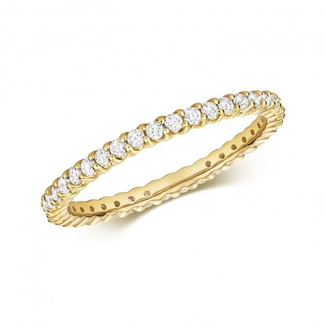 Fashion Rings with Zodiac Symbols in Gold - Filled Metal for a Personalized TouchDiamond Jewellery 9ct Eternity Diamond Ring in 9ct Yellow Gold RD837