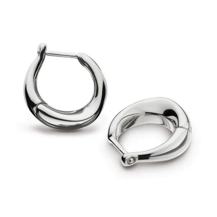 Trendy hoop earringsKit Heath Bevel Hoop Earrings