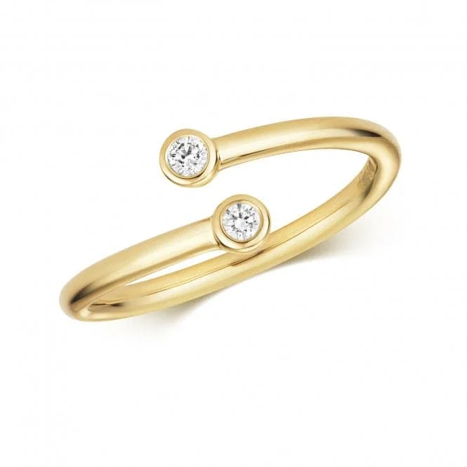 Statement - Making Fashion Rings in Gold - Plated Brass with Oversized Cubic Zirconia StonesDiamond Jewellery 9ct Yellow Gold Diamond Ring RD829