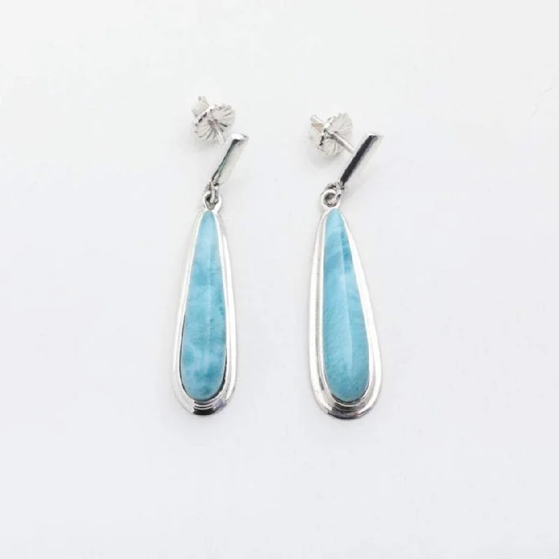 Custom - designed drop earrings to match your styleLarimar Earrings Eloise