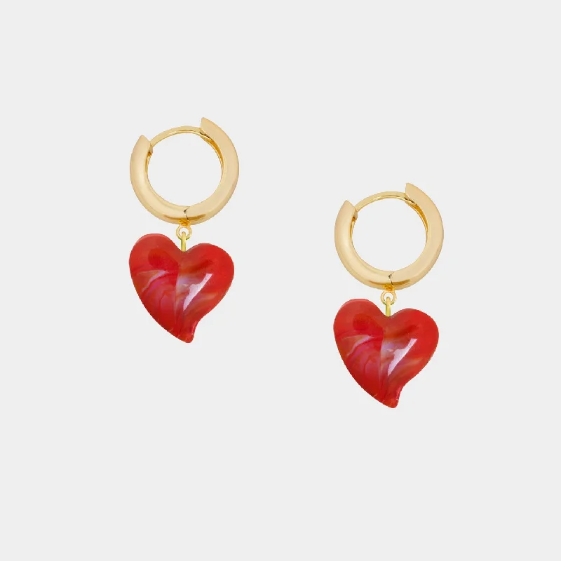 Geometric - shaped drop earrings with a contemporary designGaya Earrings