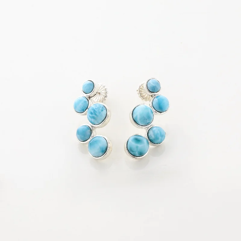 Retro - style drop earrings from the 1960s or 1970sVerity Statement Earrings