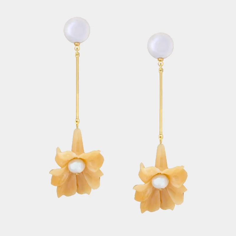 Custom - designed drop earrings to match your styleValli Floral Earrings