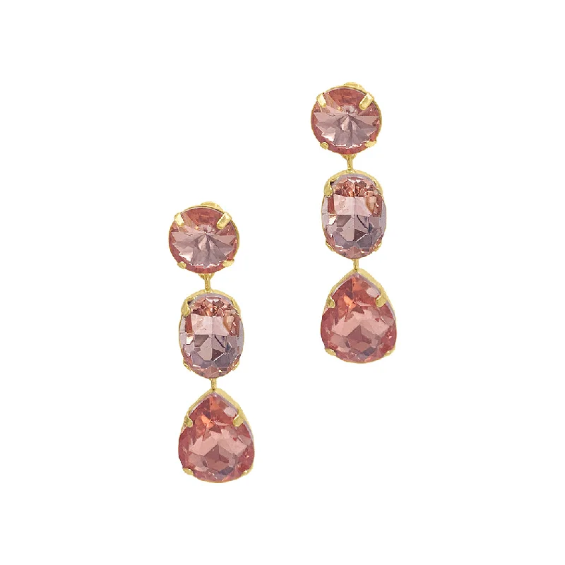 Geometric - shaped drop earrings with a contemporary designSherbert Drop Earrings