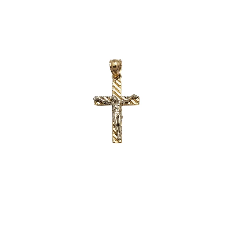 Water - Resistant Stainless Steel Diving - Themed Pendant for DiversTiny Crucifix Pendant 6 (14K)