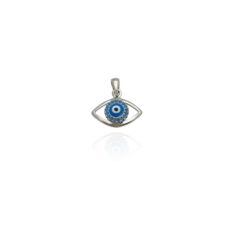 Hand - Carved Jade Buddha Pendant for Spiritual and Cultural SignificanceEvil Eye Pendant (Silver)